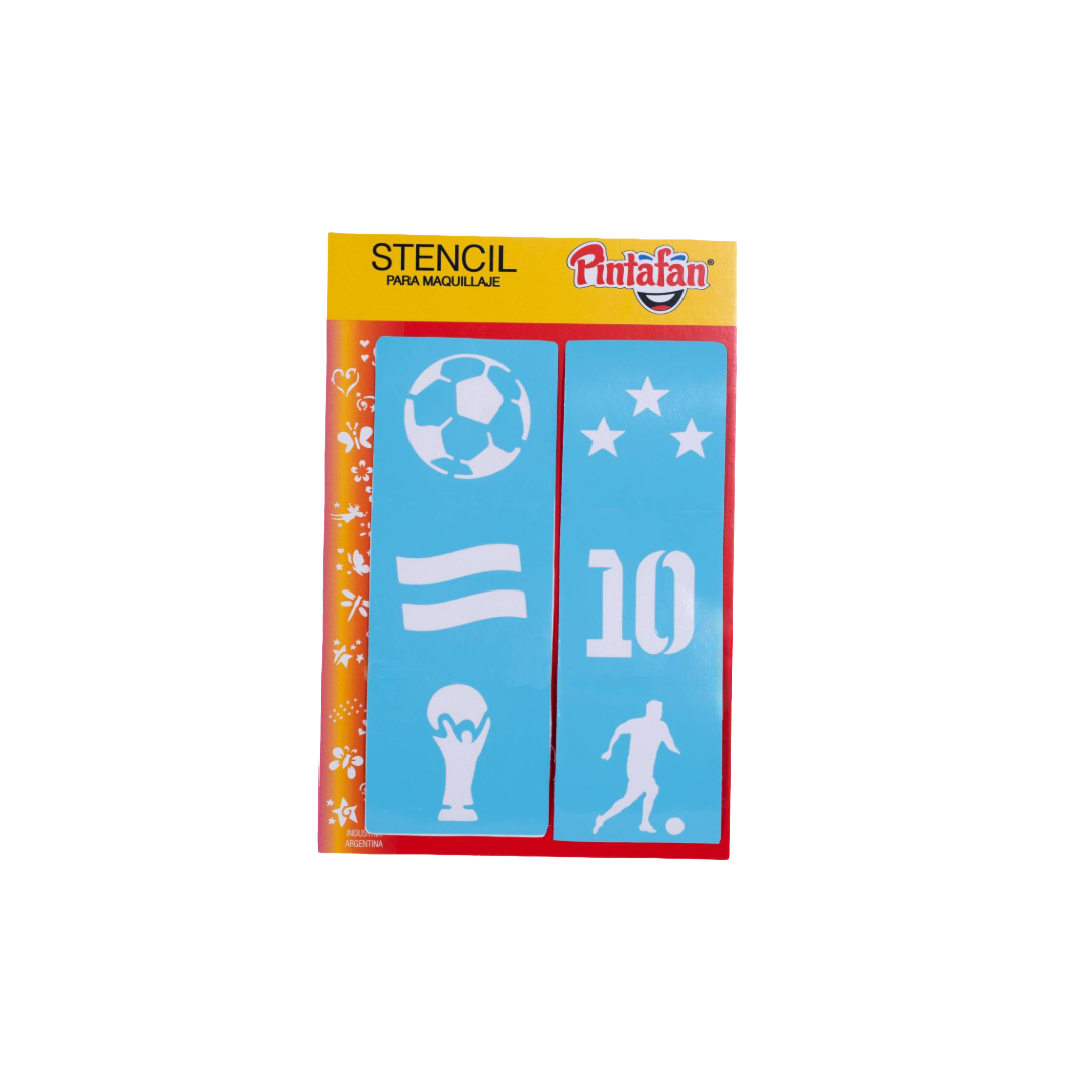 FACE STENCIL AUTOADHESIVO 6EN1